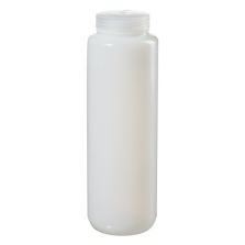Thermo Scientific 2104-0048 Nalgene Wide-Mouth Lab Quality HDPE Bottles, 1500 mL - Translucent (Case of 24)