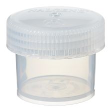 Thermo Scientific 2118-0002 Nalgene Wide-Mouth Straight-Sided PPCO Jars with Closure, 60 mL - Translucent (Case of 48)
