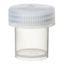 Thermo Scientific 2118-9050 Nalgene Wide-Mouth Straight-Sided PPCO Jars with Closure, 15 mL - Translucent (Case of 72)