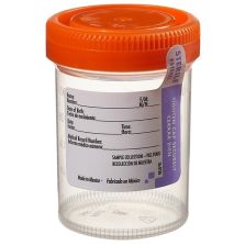 Samco Wide-Mouth Bio-Tite 120mL (4 Oz.) 53mm Specimen Containers