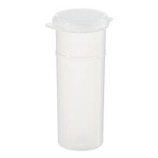 Capitol Vial Flip-Top Polypropylene Containers