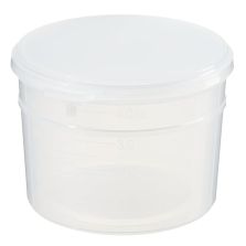 Capitol Vial Flip-Top Polypropylene Containers