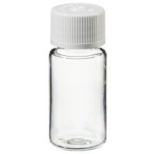 Thermo Scientific 2035-0010 Nalgene PETG Diagnostic Bottles with Closure: Sterile, 10 mL - White (Case of 100)