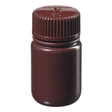 Thermo Scientific 2106-0001 Nalgene Wide-Mouth Lab Quality Amber HDPE Bottles, 30 mL - Amber (Case of 72)