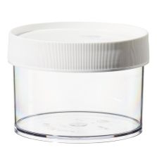 Thermo Scientific 2116-0500 Nalgene Straight-Sided Wide-Mouth Polycarbonate Jars with Closure, 500 mL - Clear (Case of 16)