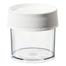 Thermo Scientific 2116-0125 Nalgene Straight-Sided Wide-Mouth Polycarbonate Jars with Closure, 125 mL - Clear (Case of 24)