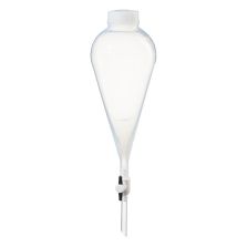 Nalgene Separatory Funnels made with Teflon fluoropolymer with Closure made with Tefzel