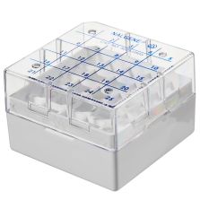 Thermo Scientific 5025-0505 CryoBoxes, 25 (1.2 and 2 mL Vials) - White (Case of 48)