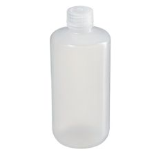 Thermo Scientific 2006-0016 Nalgene Narrow-Mouth PPCO Bottles with Closure: Autoclavable, 500 mL - Translucent (Case of 48)