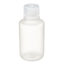 Thermo Scientific 2087-0002 Nalgene Narrow-Mouth PPCO Economy Bottles with Closure, 60 mL - Translucent (Case of 72)
