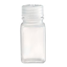 Thermo Scientific 2110-0002 Nalgene Square Wide-Mouth PPCO Bottles with Closure, 60 mL - Translucent (Case of 72)