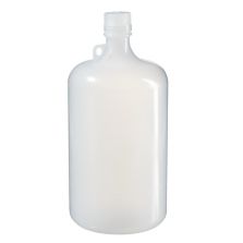 Thermo Scientific 2203-0010 Nalgene Large Narrow-Mouth PPCO Bottles With Closure, 4 L - Translucent (Case of 6)
