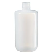 Thermo Scientific 2202-0005 Nalgene Large Narrow-Mouth LDPE Bottles, 2 L - Translucent (Case of 6)