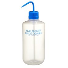 Thermo Scientific 2405-1000 Nalgene Autoclavable PPCO Wash Bottles, 1000 mL - Translucent (Case of 12)
