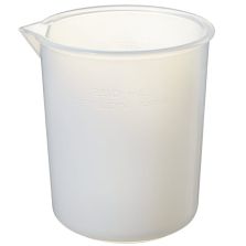 Nalgene Griffin Low-Form PFA Plastic Beakers, 250 mL - Natural translucent (Case of 6)
