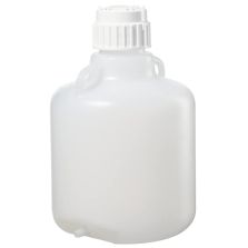 Thermo Scientific 2301-0020 Nalgene Polypropylene, Carboy with Bottom Tubulation - 2.6 gal. / 10 L (6/Cs.)