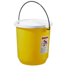 Nalgene LDPE Buckets with Lids