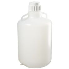 Thermo Scientific 2301-0050 Nalgene Polypropylene, Carboy with Tubulation - 5.3 gal. / 20 L (4/Cs.)