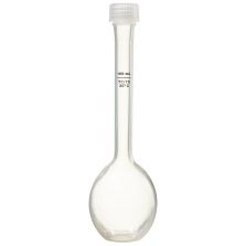Nalgene Class B Polymethypentene (PMP) Volumetric Flasks with Screw Caps