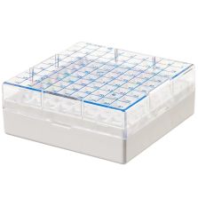 Thermo Scientific 5026-0909 CryoBoxes, 81 (1.2 and 2 mL Vials) - White (Case of 24)