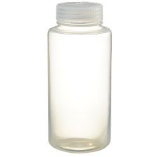 Thermo Scientific 2107-0016 Nalgene Wide-Mouth PMP Bottles with Closure, 500 mL - Clear (Case of 16)