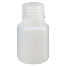 Thermo Scientific 312089-0001 Nalgene Narrow-Mouth Natural HDPE Packaging Bottles with Closure: Bulk Pack, 30 mL - Translucent (Case of 1000)