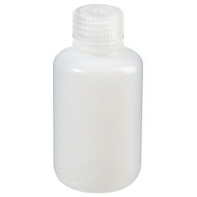 Thermo Scientific 312089-0004 Nalgene Narrow-Mouth Natural HDPE Packaging Bottles with Closure: Bulk Pack, 125 mL - Translucent (Case of 500)