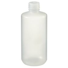 Thermo Scientific 312087-0016 Nalgene Narrow-Mouth PPCO Packaging Bottles with Closure: Bulk Pack, 500 mL - Translucent (Case of 125)