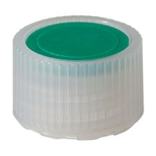 Nalgene HDPE High Profile Closures With Color Coders For Micro Packaging Vials: Sterile, Bulk Pack