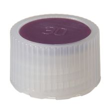 Nalgene HDPE High Profile Closures With Color Coders For Micro Packaging Vials: Sterile, Bulk Pack