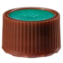 Nalgene Amber PPCO High Profile Closures With Color Coders For Micro Packaging Vials: Nonsterile