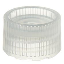 Nalgene PPCO High Profile Closures with Color Coders for Micro Packaging Vials: Sterile, Bulk Pack