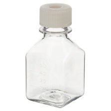  342023-0060 Nalgene Square PETG Media Bottles With Septum Closure: Sterile, Shrink-Wrapped Trays, - ()