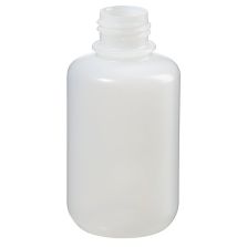 Thermo Scientific 362089-0004 Nalgene Narrow-Mouth HDPE Packaging Bottles without Closure: Bulk Pack, 125 mL - Translucent (Case of 500)