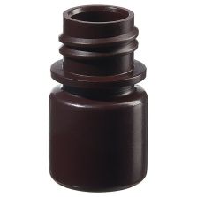 Thermo Scientific 362004-9025 Nalgene Opaque Amber HDPE Diagnostic Bottles without Closure: Bulk Pack, 8 mL - Opaque Amber (Case of 2000)