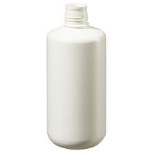 Thermo Scientific 362008-0032 Nalgene Boston Round Opaque White HDPE Bottles without Closure: Bulk Pack, 1 L - Opaque White (Case of 50)
