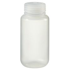 Thermo Scientific 312187-0008 Nalgene Wide-Mouth PPCO Packaging Bottles with Closure: Bulk Pack, 250 mL - Translucent (Case of 250)