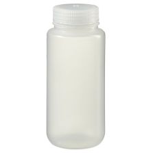 Thermo Scientific 312187-0016 Nalgene Wide-Mouth PPCO Packaging Bottles with Closure: Bulk Pack, 500 mL - Translucent (Case of 125)
