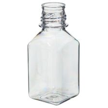 Thermo Scientific 362015-0250 Nalgene Square Polycarbonate Graduated Bottles without Closure: Tray Pack, 250 mL - Clear (Case of 60)