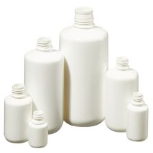 Thermo Scientific 362008-0004 Nalgene Boston Round Opaque White HDPE Bottles without Closure: Bulk Pack, 125 mL - Opaque White (Case of 500)
