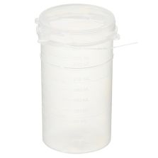 Capitol Vial Flip-Top Polypropylene Containers With Chain Of Custody Seal