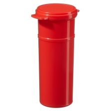 Capitol Vial Flip-Top Polypropylene Containers