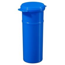 Capitol Vial Flip-Top Polypropylene Containers