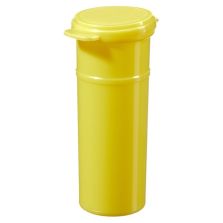 Capitol Vial Flip-Top Polypropylene Containers