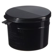 Capitol Vial Flip-Top Polypropylene Containers With Lock Seal