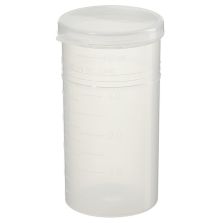 Capitol Vial Flip-Top Polypropylene Containers