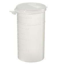 Capitol Vial Flip-Top Polypropylene Containers With Lock Seal