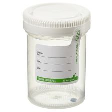 Samco Wide-Mouth Bio-Tite 120mL (4 Oz.) 53mm Specimen Containers