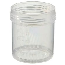 Samco Wide-Mouth Bio-Tite 90mL (3 Oz.) 53mm Specimen Containers