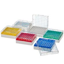 Thermo Scientific 867013-0245 CryoBoxes, 81 (1 to 2 mL Vials) - Assorted (Case of 24)